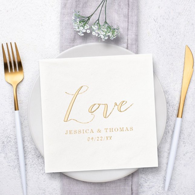 Chic Custom Wedding Love Modèle (Créateur téléchargé)