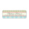 Chic Damask & Stripe Return Address Label