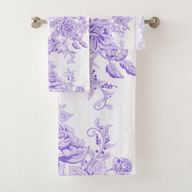 Chic de Chabby, lavande, toile, motif, floral, Vic (En situation)