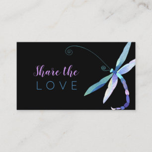 Chic Dragonfly Business Referral Card