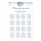 Chic Dusty Rose Floral Seating Chart