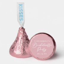 Chic Dusty Rose Pink Bachelorette Party Custom