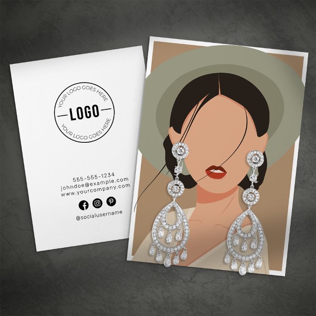 Chic Earrings Display Card (Creator Uploaded)