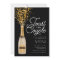 Chic Elegant Champagne Toast Gold Engagement Party