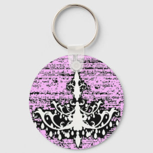 Chic Elegant Chandelier Keychain