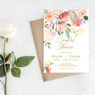 Chic Elegant Couples invitation douche