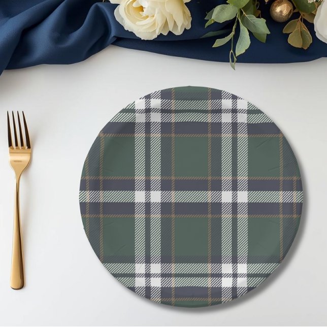 Chic elegant Fancy Dog and Bear Theme paper plates (Creator Uploaded)