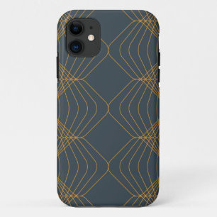 Chic, elegant, simple geometric graphic pattern iPhone 11 case