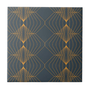 Chic, elegant, simple geometric graphic pattern tile