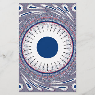 Chic Energetic Eye Design: A Mesmerizing Pattern