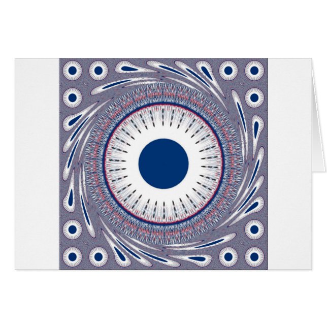 Chic Energetic Eye Design: A Mesmerizing Pattern (Front Horizontal)