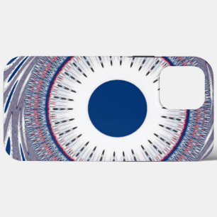 Chic Energetic Eye Design: A Mesmerizing Pattern iPhone 13 Pro Max Case