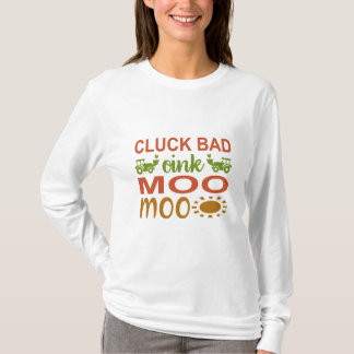 Chic Farm Animal Noises Ladies’ Sweatshirt T-Shirt