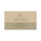 Chic Faux Linen Emboss Business Card
