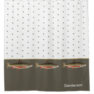 Chic Fishermen's Fly fishing and Trout Bathroom 