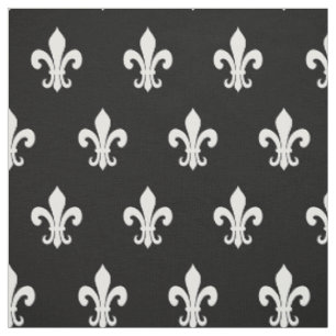 Chic fleur de lis motif do-it-yourself hobby tissu