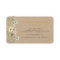 Chic Floral Business Card