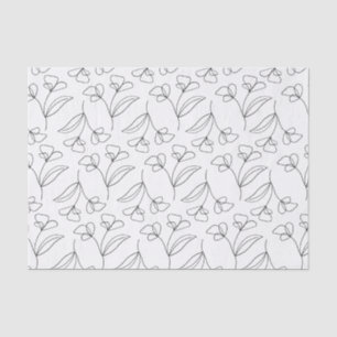 Chic Floral Tissue Paper