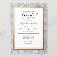 Chic French Art Deco Bridal Shower