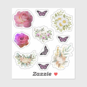 Chic fresh bridal  wonderful flowers foliage