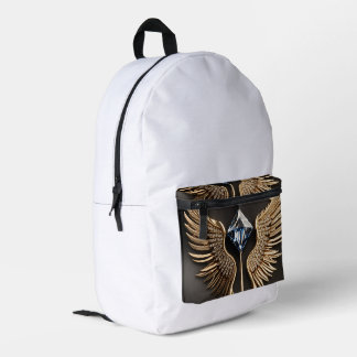 "Chic & Functional: Everyday Bag" Printed Backpack