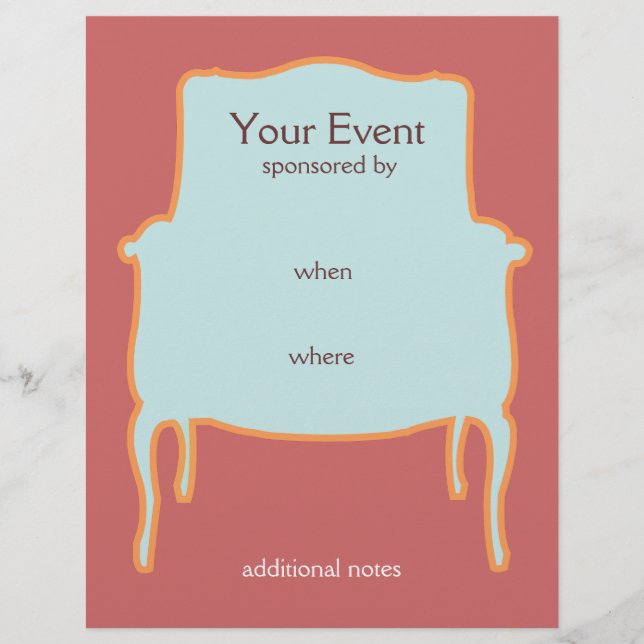 Chic Furniture Flyer (Front)