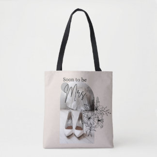 Chic future mrs tote bag