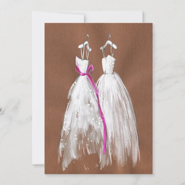 Chic Gay Lesbian Save the Date (Front)