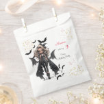 Chic glam gothic scary girl birthday party favour bag<br><div class="desc">scary Gothic girl birthday party item for  girls</div>