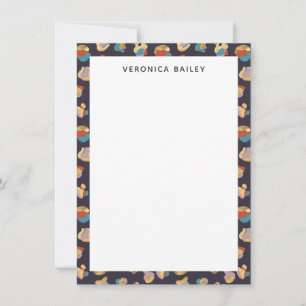 Chic Glam Trendy Gold Leopard Animal Print Pattern Card