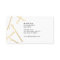 Chic Gold Bobby Pins Hair Stylist Appointment Card