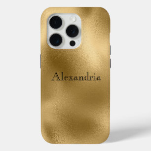 Chic Gold  iPhone 15 Pro Case