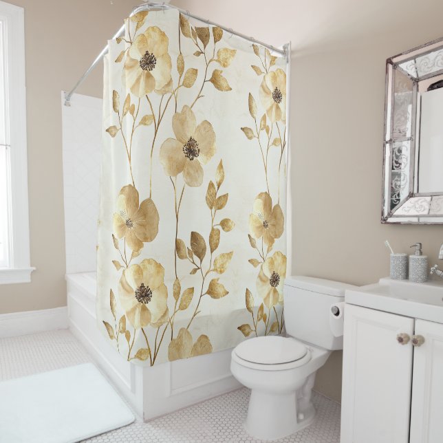 Chic Gold Glam Flowers (In Situ)