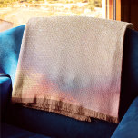 Chic Gold Glitter Iridescent Holographic Gradient Throw Blanket<br><div class="desc">This elegant and chic design is perfect for the trendy and stylish girly girl. It features faux printed gold glitter with pink, peach, blue, and purple iridescent holographic ombre gradient design. It's modern, cool, unique, glamourous, and original. ***IMPORTANT DESIGN NOTE: For any custom design request such as matching product requests,...</div>