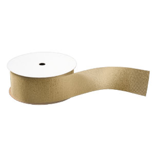 Chic Gold Grosgrain Ribbon