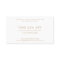 Chic Gold Typography Business Thank You