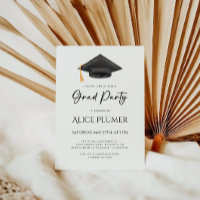 Chic Grad Cap Graduation Party