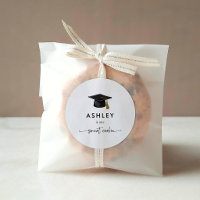 Chic Grad Cap One Smart Cookie Graduation Favour