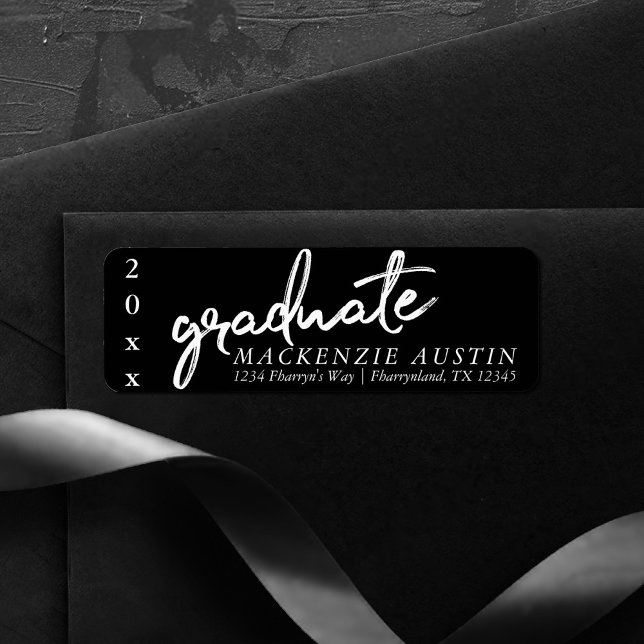 Chic Graduate | Simple White Brush Script (Creator Uploaded)