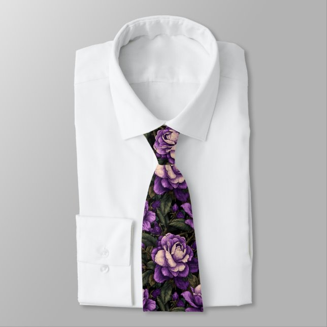 Chic Graduation Gifts For Him Gardenias Tie (Tied)