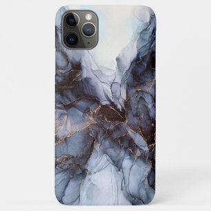 Chic grey navy blue marble Case-Mate iPhone c 11 Pro Max Case