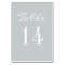 Chic Grey White Elegant Wedding