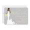 Chic Grey Yellow Here Comes the Bride Shower