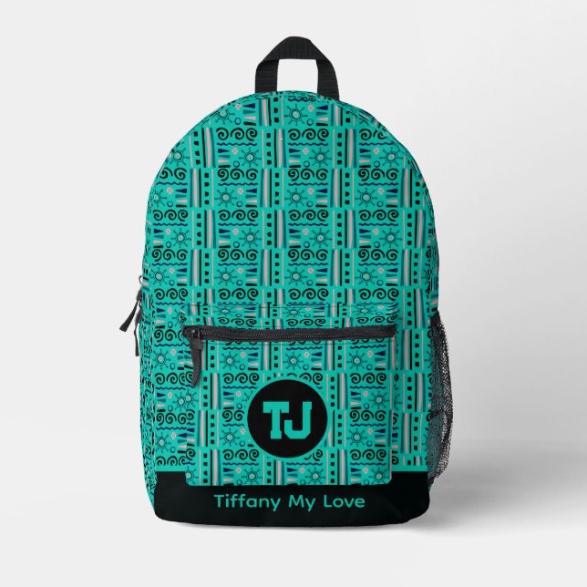 Chic Gym Back To School Custom Backpack (Front)