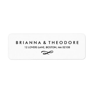hand letter labels hand letter shipping address return address