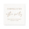Chic Happily Ever After Party Wedding Reception