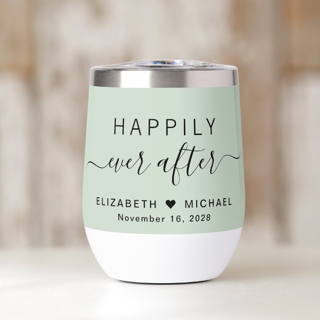 Chic Happily Ever After Sage Green Wedding (Creator Uploaded)