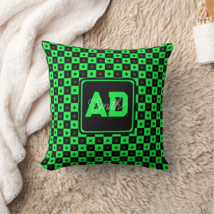 Chic Initial Custom Pillow For Newlywed Gifts