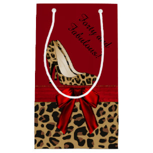 Chic Jaguar Stilettos Custom Gift Bag