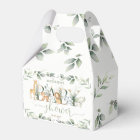 Chic Jungle Animals Greenery Neutral Baby Shower 